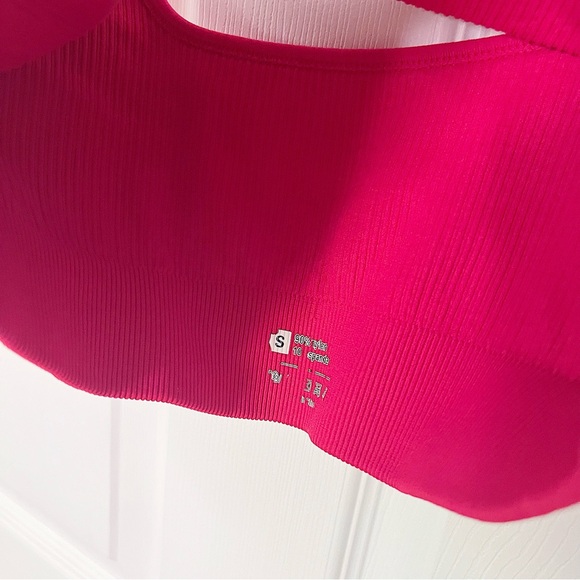✧・゚cherry red ribbed bralette - Picture 5 of 5
